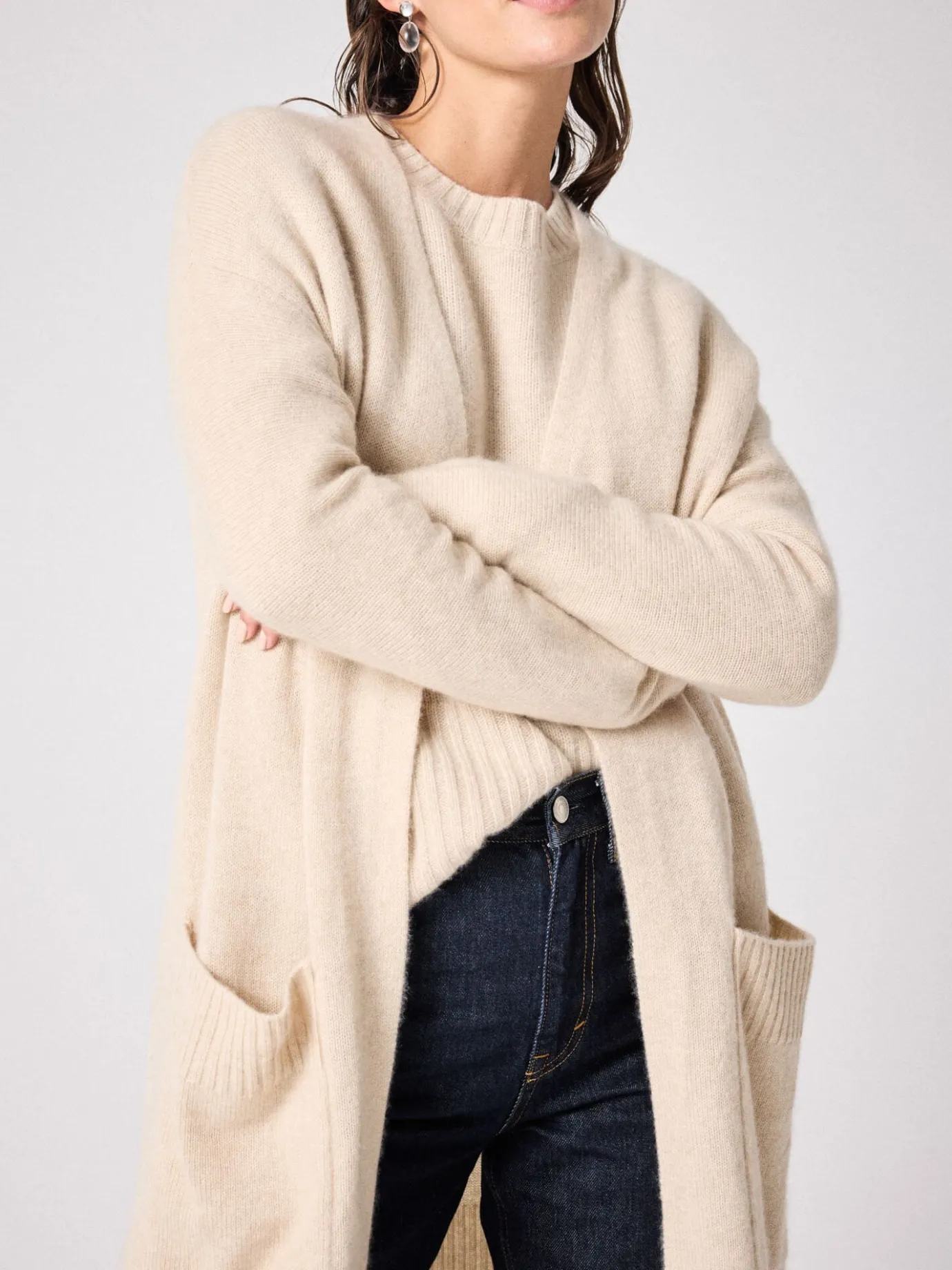 Store Cardigan cachemire Betti Gilets & Cardigans | Le Cachemire·Gilets & Cardigans