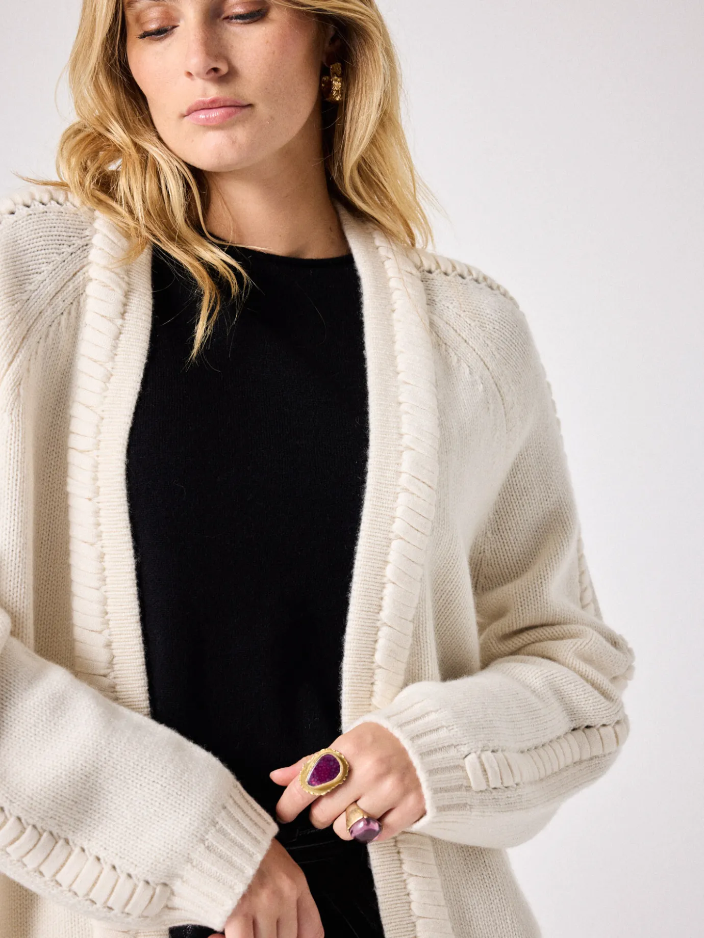 Cheap Cardigan cachemire Ninoa Gilets & Cardigans | Le Cachemire·Gilets & Cardigans