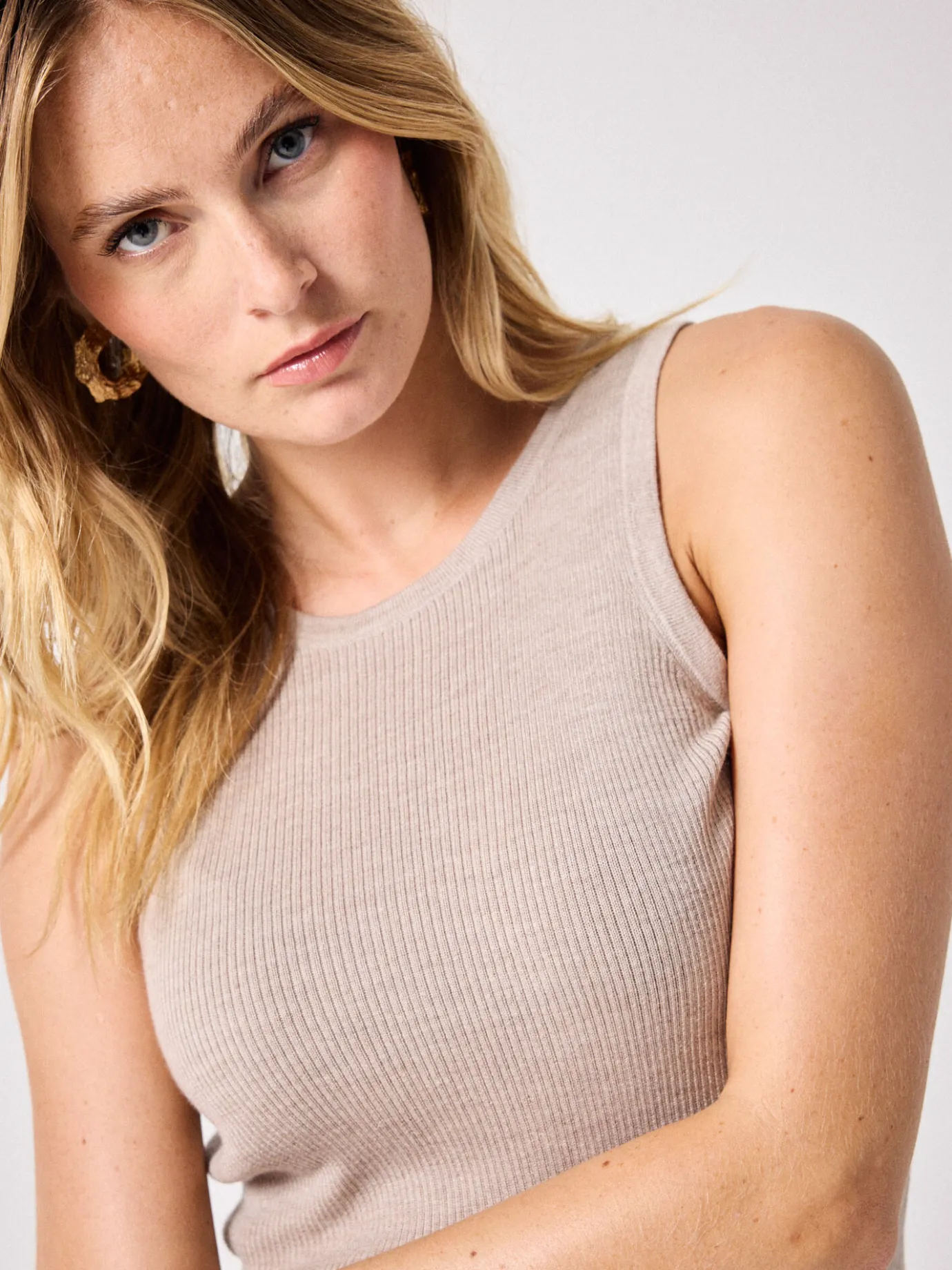 Online Débardeur laine Carmen Chemises, Tops & T-Shirts | La Laine