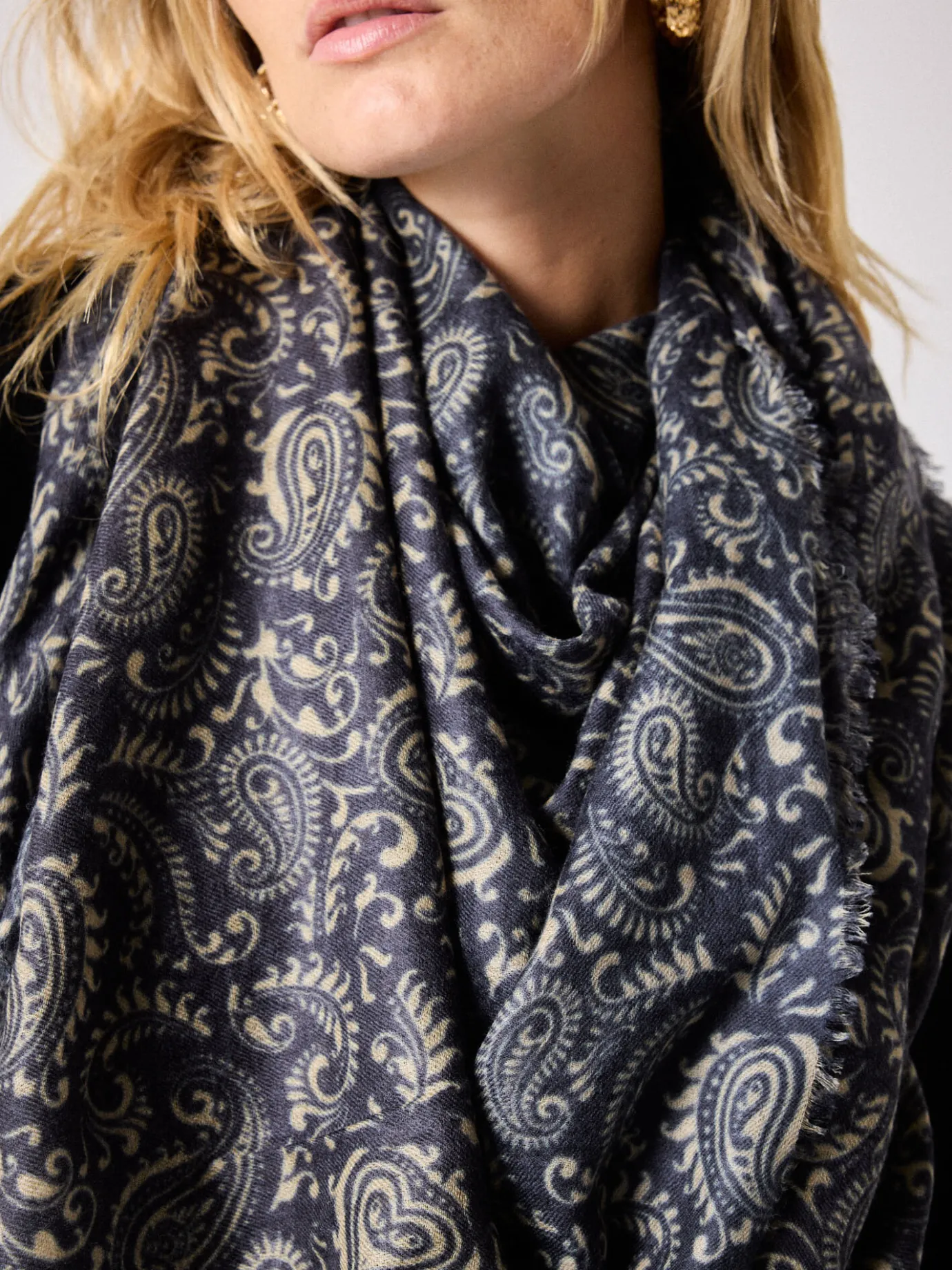 Shop Echarpe cachemire Paisley Accessoires | Le Cachemire·Accessoires