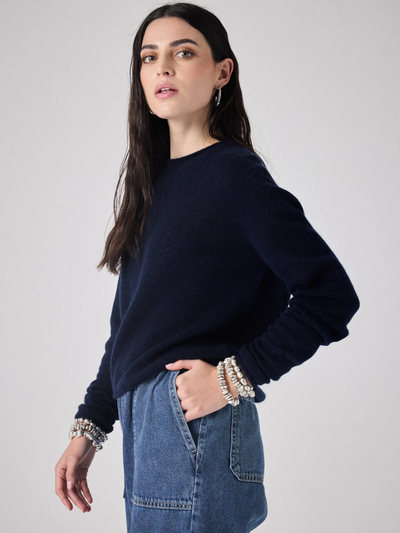 Sale Pull cachemire light Danae Pulls & Ponchos | Le Cachemire·Pulls & Ponchos