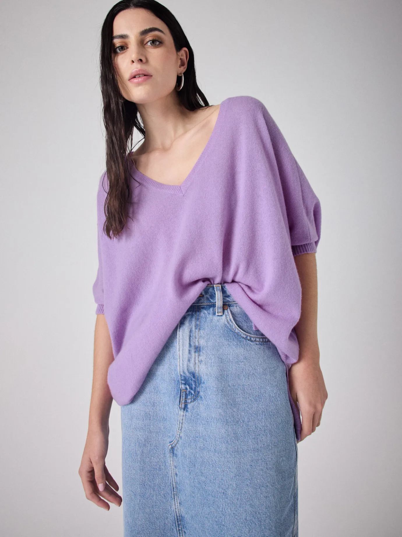 Best Sale Pull poncho cachemire Aimee Pulls & Ponchos | Le Cachemire·Pulls & Ponchos