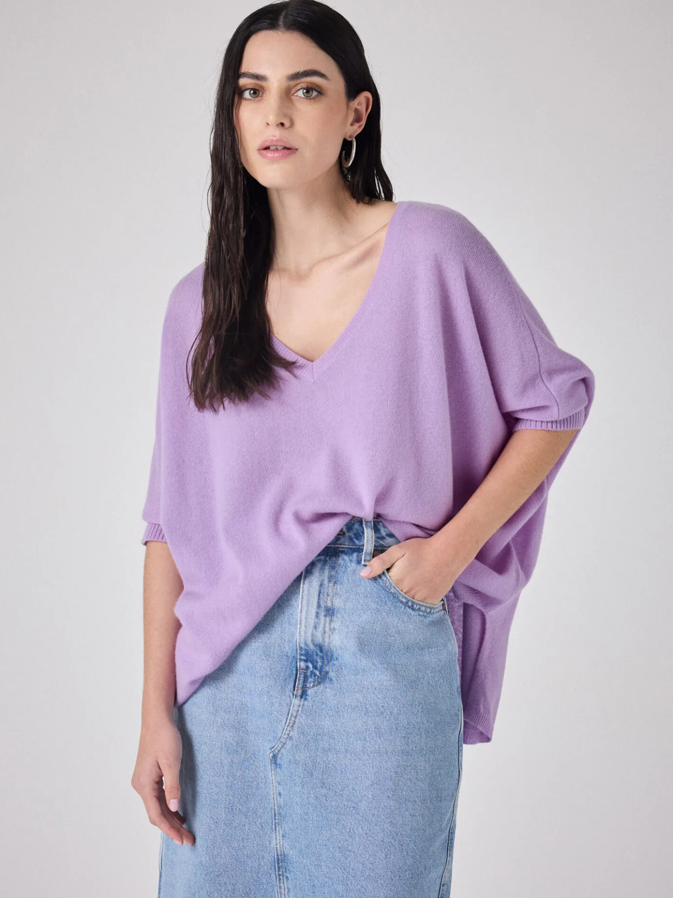 Best Sale Pull poncho cachemire Aimee Pulls & Ponchos | Le Cachemire·Pulls & Ponchos