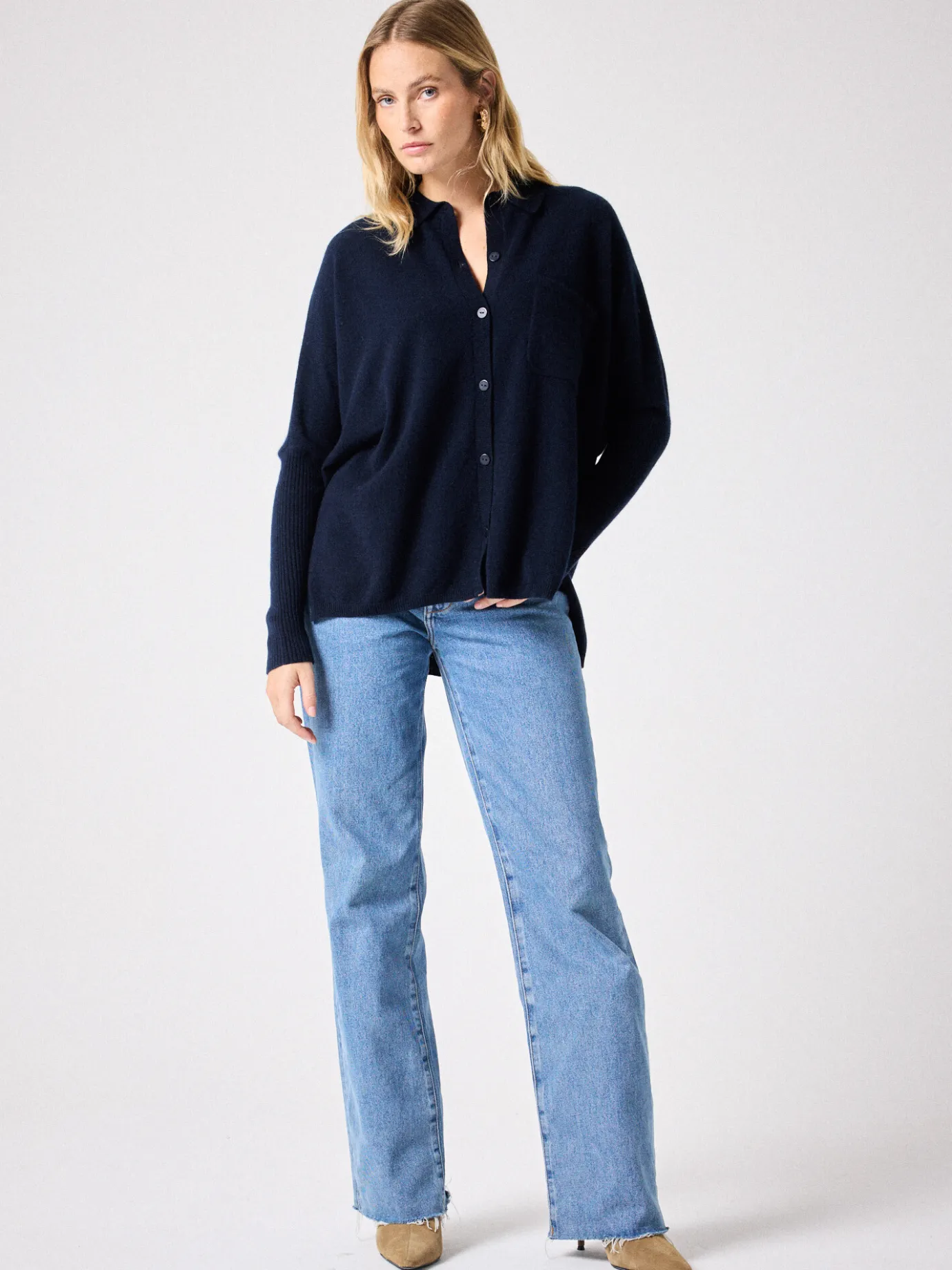 Online Pull poncho cachemire Andrea Pulls & Ponchos | Chemises, Tops & T-Shirts