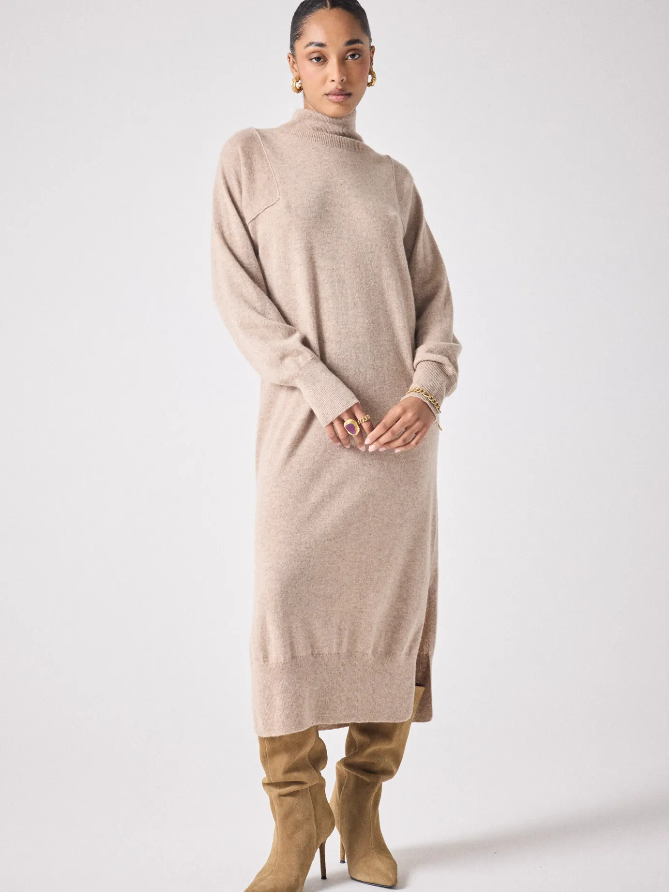 New Robe cachemire Maelly Pulls & Ponchos | Robes & Jupes