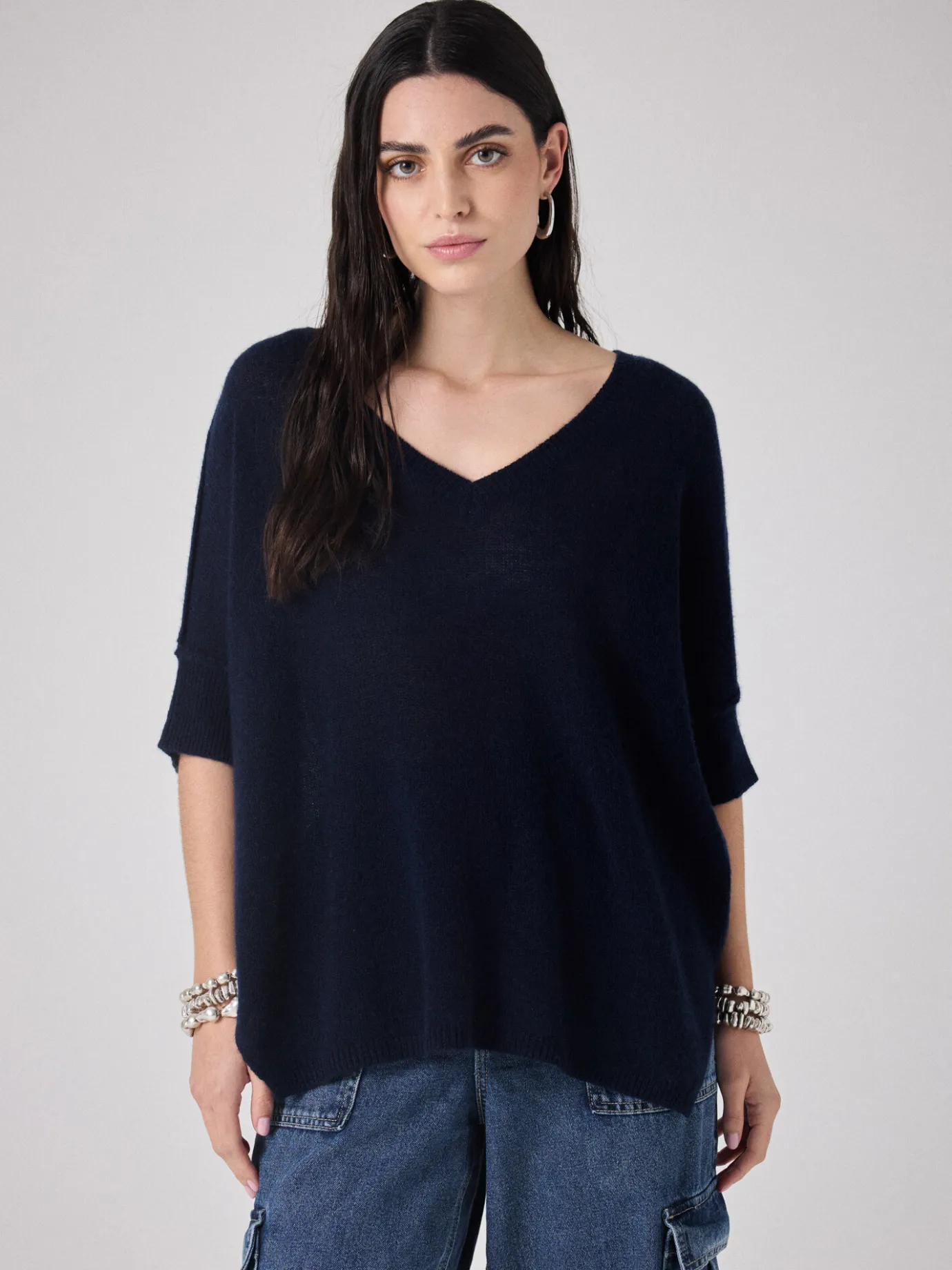 Flash Sale T-shirt cachemire light Thesee Pulls & Ponchos | Le Cachemire·Pulls & Ponchos