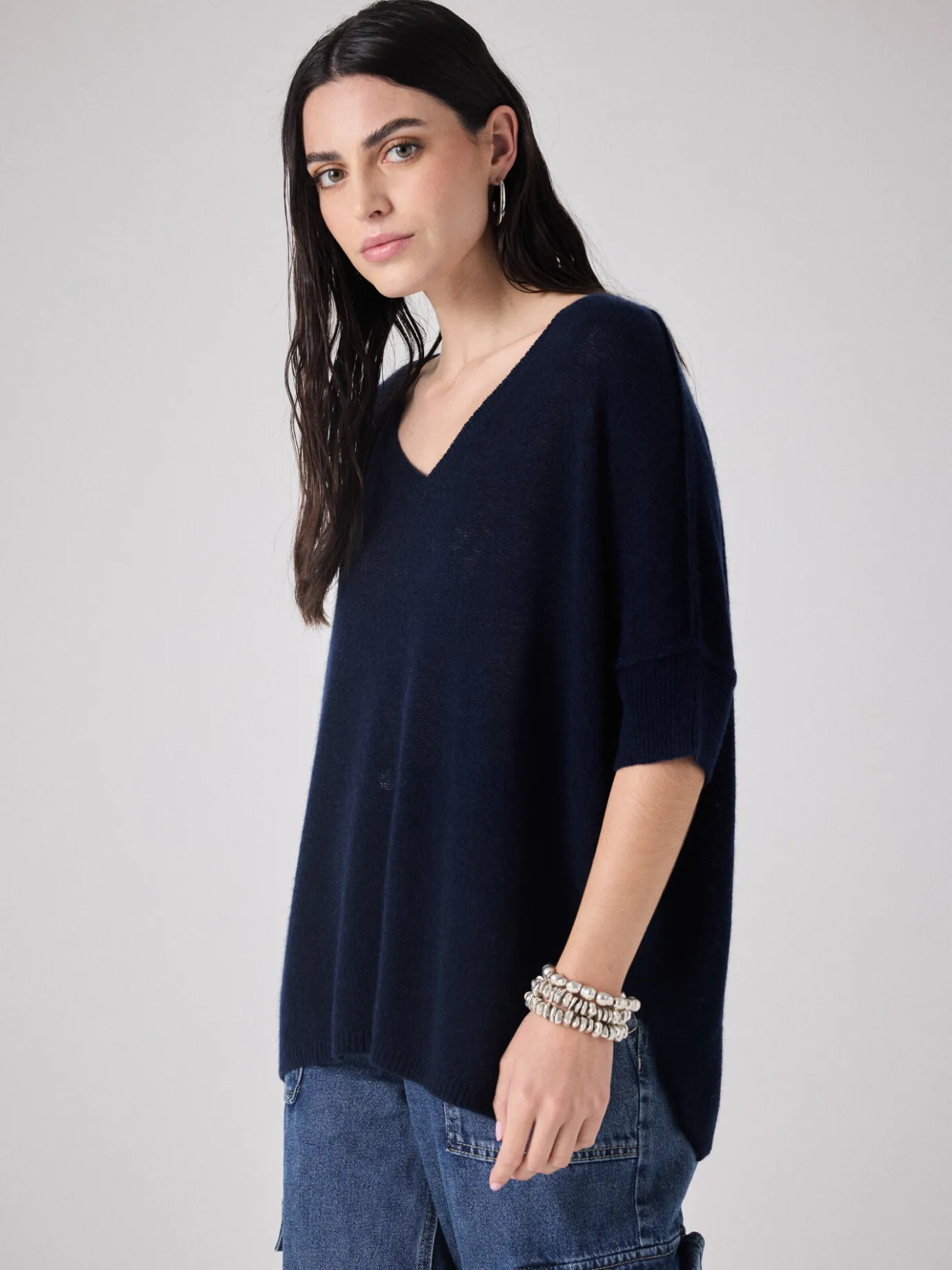 Flash Sale T-shirt cachemire light Thesee Pulls & Ponchos | Le Cachemire·Pulls & Ponchos